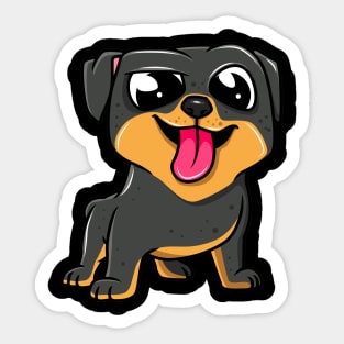 Cool dog has find love Sticker